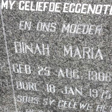 LOURENS Dinah Maria 1906-1975