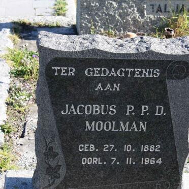 MOOLMAN Jacobus P.P.D. 1882-1964
