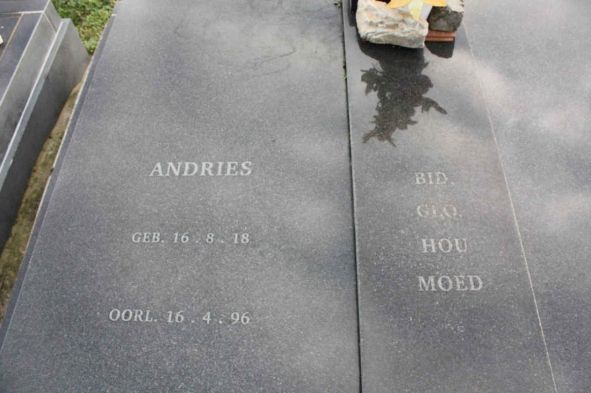 MOOLMAN Andries 1918-1996 