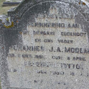 MOOLMAN Johannes J.A. 1881-1950 &amp;  Helena OTTO 1884-1964