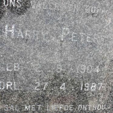 NOWERS Harry Peter 1904-1987