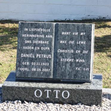 OTTO Daniel Petrus 1933-2007