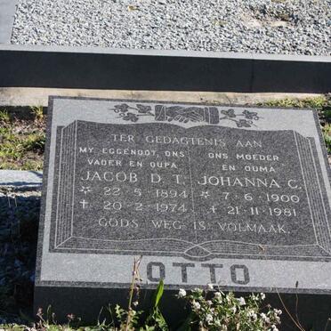 OTTO Jacob D.T. 1894-1974 &amp; Johanna C. 1900-1981 :: OTTO Susara Johanna 1934-1985