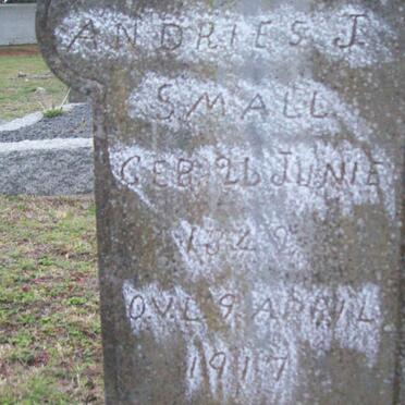 SMALL Andries J. 1842-1917