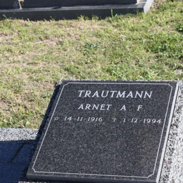 TRAUTMANN Arnet A.F. 1916-1994
