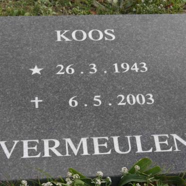 VERMEULEN Koos 1943-2003