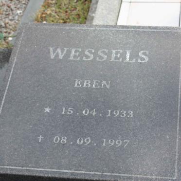 WESSELS Eben 1933-1997