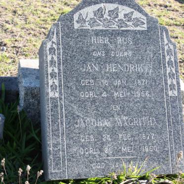 ? Jan Hendrik 1871-1956 &amp; Jacoba Magritha 1877-1950