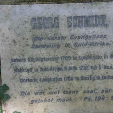 Western Cape, GENADENDAL, Historic Village and Museum, memorial plaque