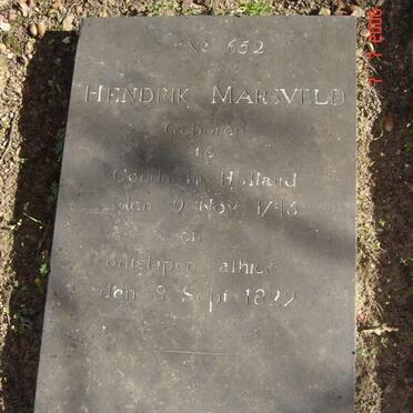 MARSVELD Hendrik 1715-1827