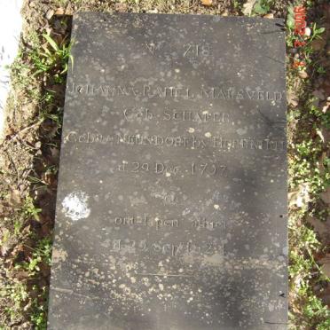 MARSVELD Johanna Rachel nee SCHAFER 1737-1824