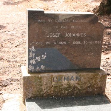 HUMAN Josef Johannes 1925-1966