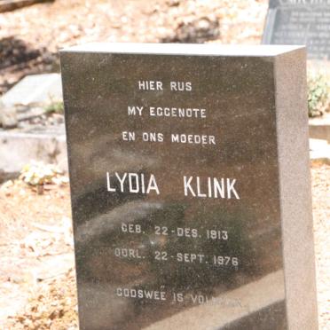 KLINK Lydia 1913-1976