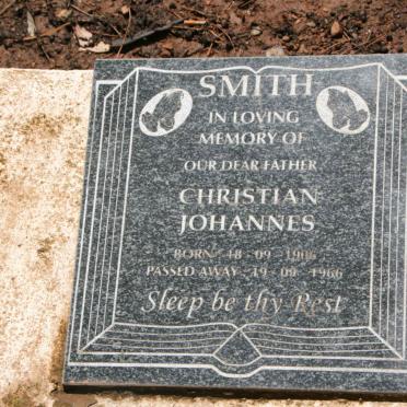 SMITH Christian Johannes 1906-1966