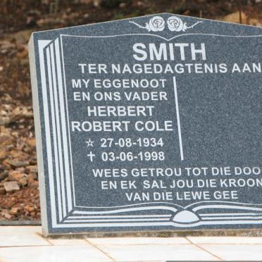 SMITH Herbert Robert Cole 1934-1998