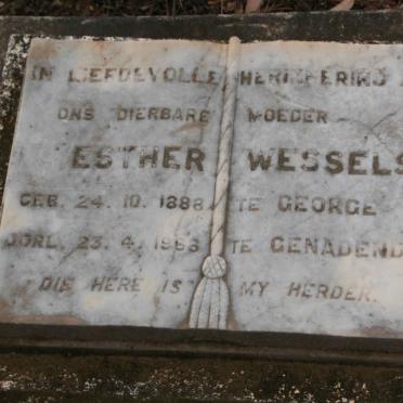 WESSELS Esther 1888-1966