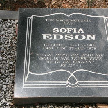 EDSON Sofia 1901-1978