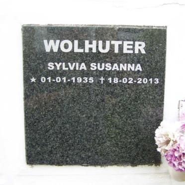 WOLHUTER Sylvia Susanna 1935-2013