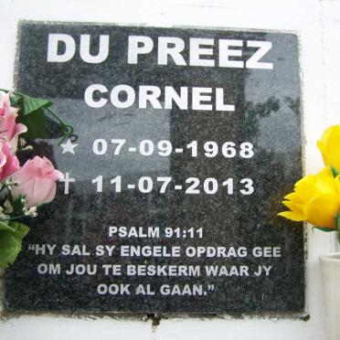 PREEZ Cornel, du 1968-2003