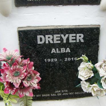 DREYER Alba 1929-2016