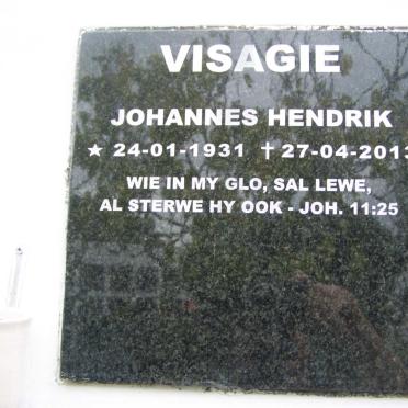 VISAGIE Johannes Hendrik 1931-2013