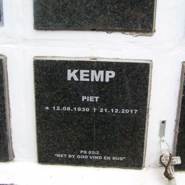 KEMP Piet 1930-2017