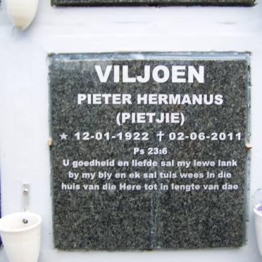 VILJOEN Pieter Hermanus 1922-2011