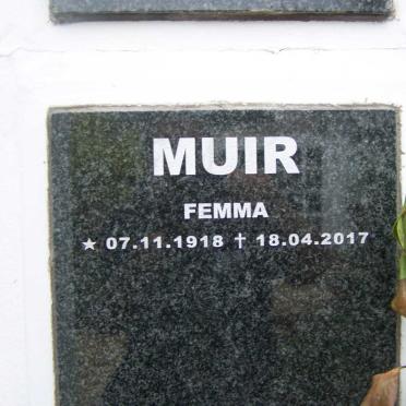 MUIR Femma 1918-2017