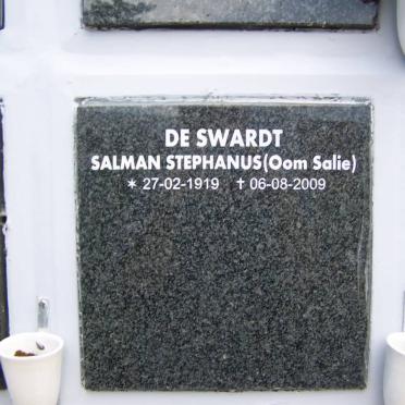 SWARDT Salman Stephanus, de 1919-2009