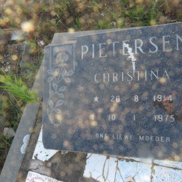 PIETERSEN Christina 1914-1975