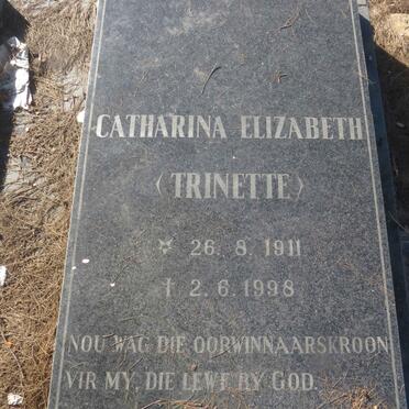 ? Catharina Elizabeth 1911-1998