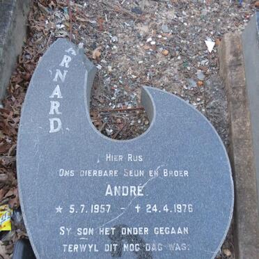 ?ARNARD Andre 1957-1976