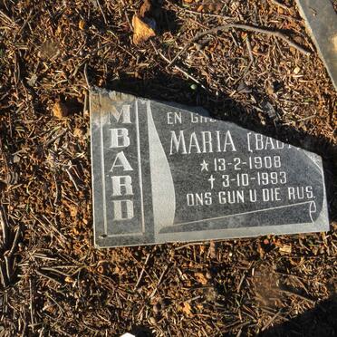 ?MBARD Maria 1908-1993