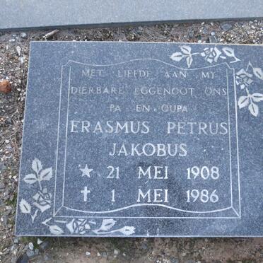 ? Erasmus Petrus Jakobus 1908-1986