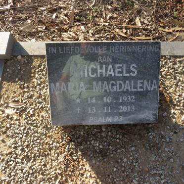 MICHAELS Maria Magdalena 1932-2013