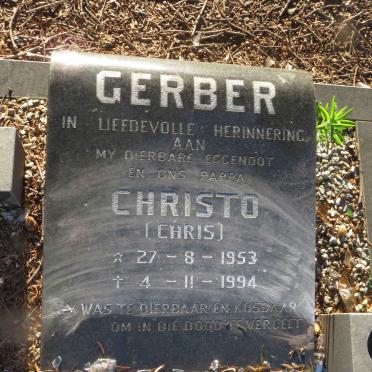 GERBER Christo 1953-1994