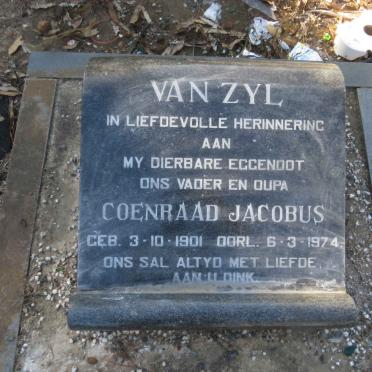 ZYL Coenraad Jacobus, van 1901-1974