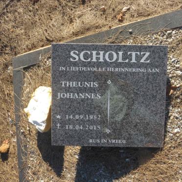 SCHOLTZ Theunis Johannes 1952-2015