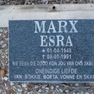 MARX Esra 1948-1991