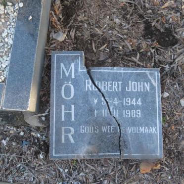 MOHR Robert John 1944-1989