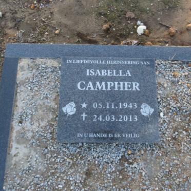 CAMPHER Isabella 1943-2013