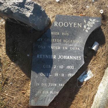 ROOYEN Reynier Johannes, van 1932-1984 _1