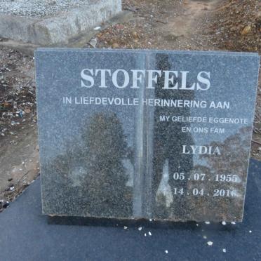 STOFFELS Lydia 1955-2016