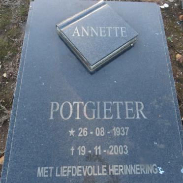 POTGIETER Annette 1937-2003