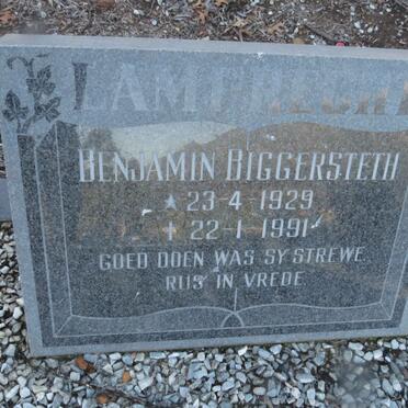 LAMPRECHT Benjamin Biggersteth 1929-1991