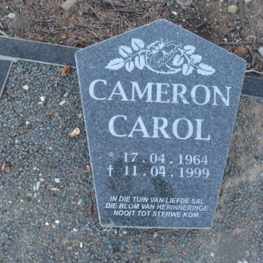 CAMERON Carol 1964-1999