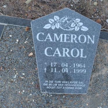 CAMERON Carol 1964-1999