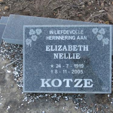 KOTZE Elizabeth Nellie 1919-2005