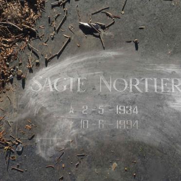 NORTIER Sagie 1934-1994