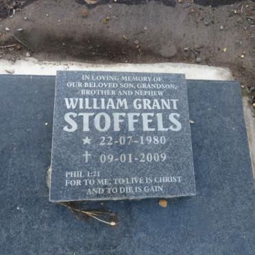 STOFFELS William Grant 1980-2009